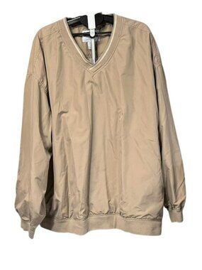 Men's WearGuard® BreezeMaster™ Pullover Windshirt -Tan - 4XL